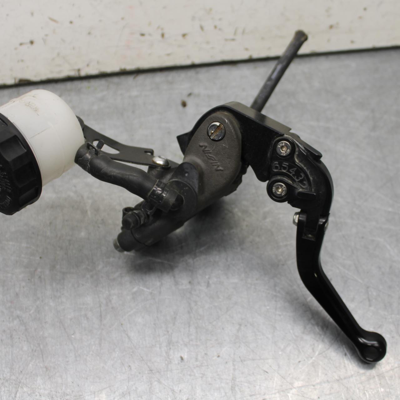 21 KAWASAKI NINJA ZX6R FRONT BRAKE MASTER CYLINDER w/ PAZZO LEVER BB647