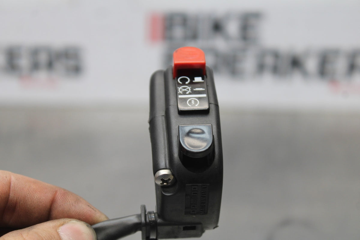 16 APRILIA TUONO V4 1100 RIGHT HANDLE BAR KILL OFF START SWITCH SWITCHES  BB905
