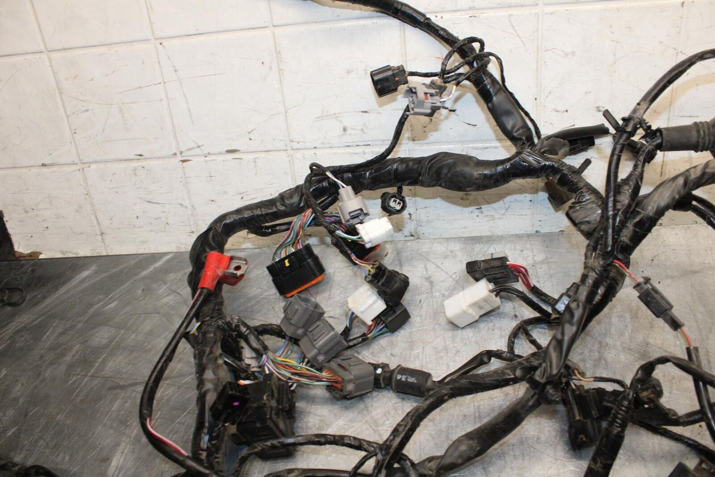 15-17 KAWASAKI EX 650 NINJA  EX 650 ABS ENGINE WIRING HARNESS MOTOR WIRE BB494