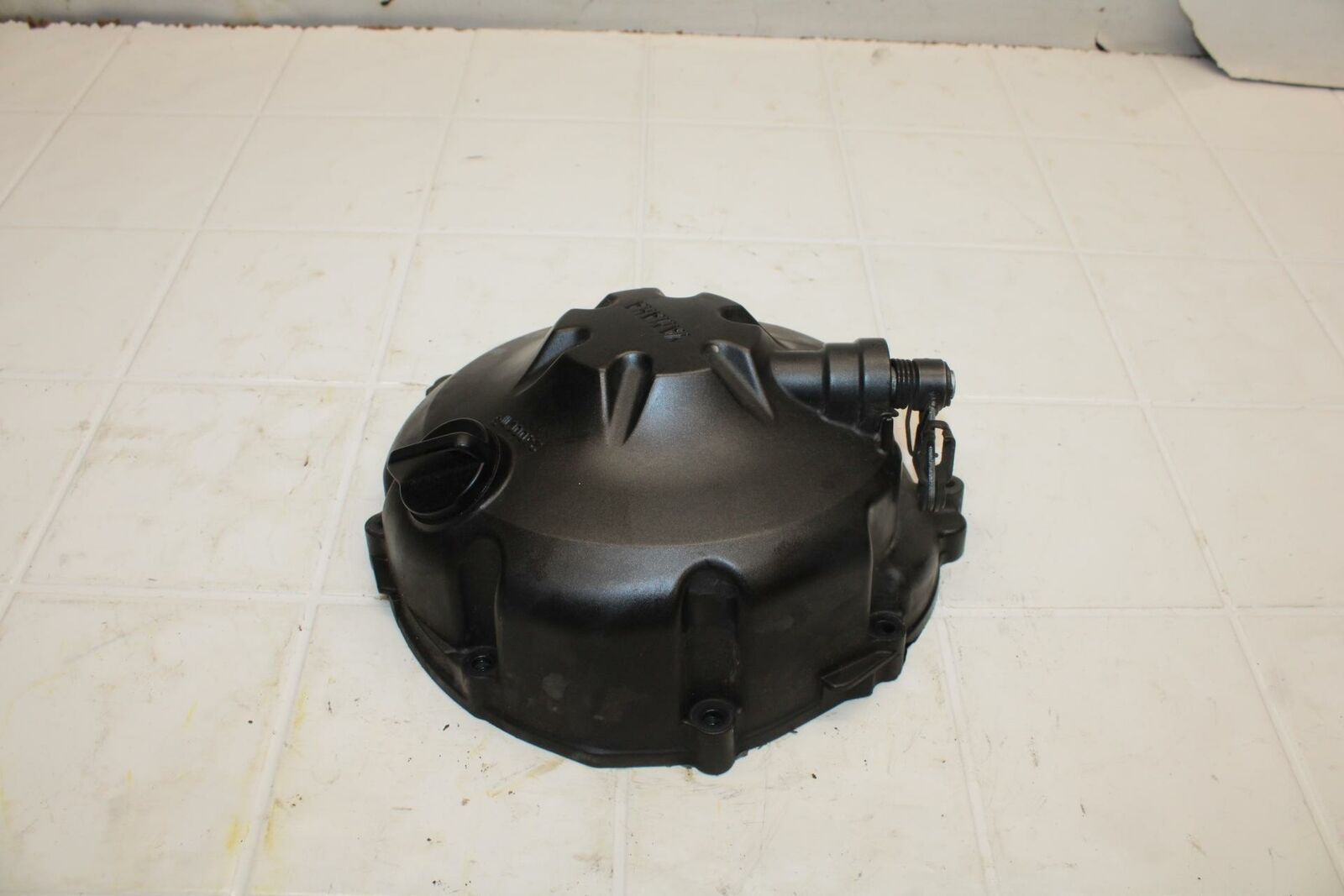 08-16 YAMAHA YZF R6 CLUTCH SIDE ENGINE MOTOR COVER BB406