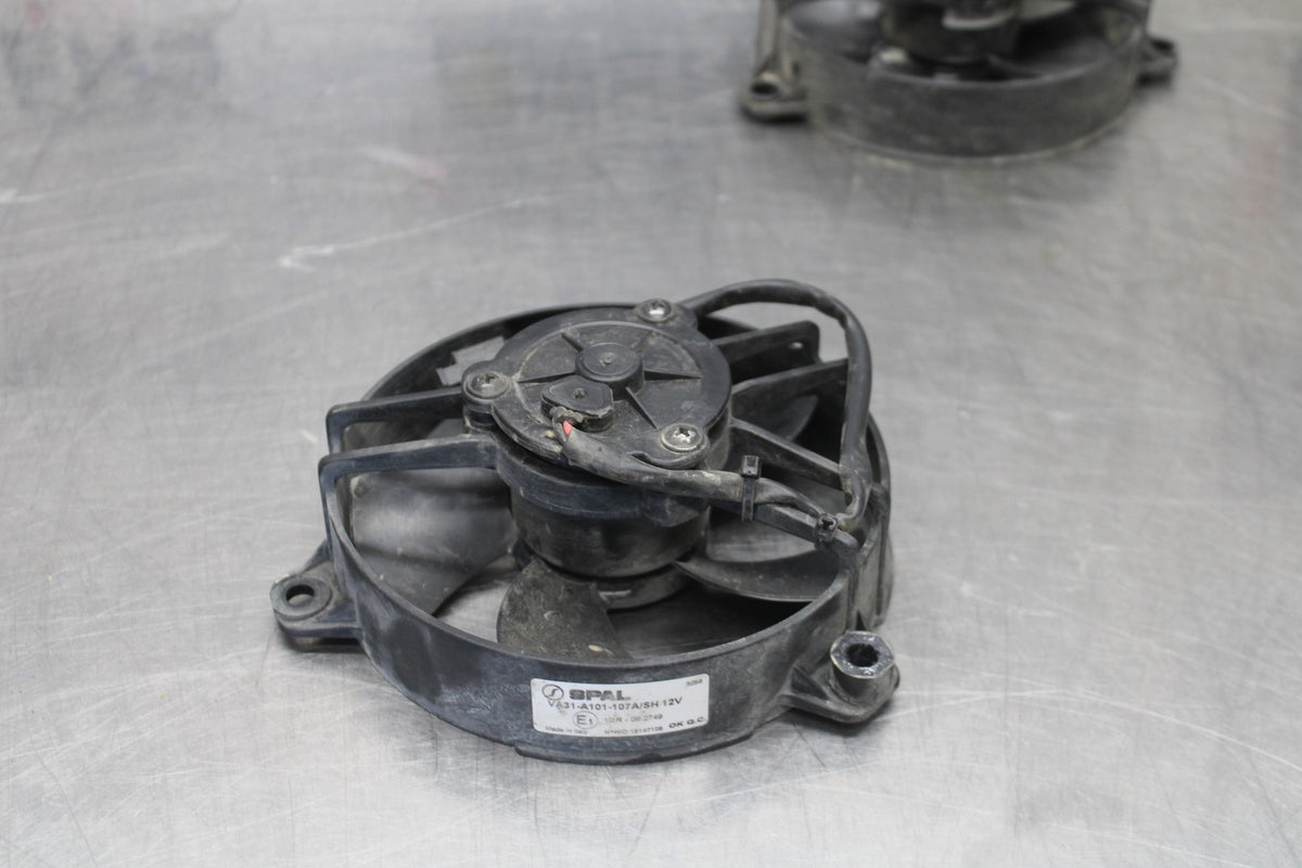 24 APRILIA TUONO V4 1100 FACTORY ABS ENGINE RADIATOR COOLING FAN SET BB887