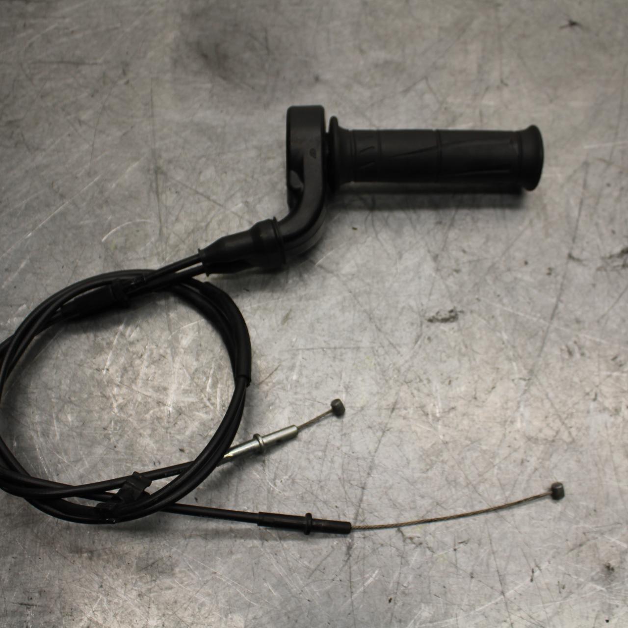 2009 Kawasaki Ninja ZX6R ZX600R THROTTLE CABLE LINE HOUSING GUIDE BB548