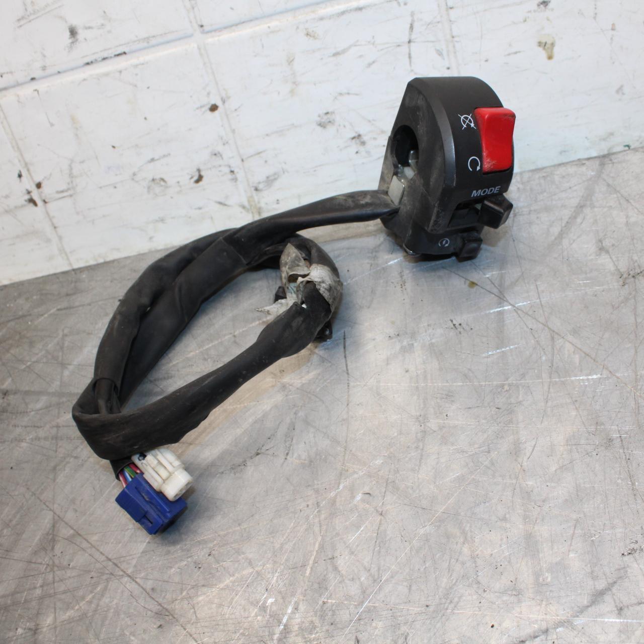 09-14 YAMAHA YZF R1 RIGHT CLIP ON HANDLE KILL OFF START SWITCH SWITCHES BB471