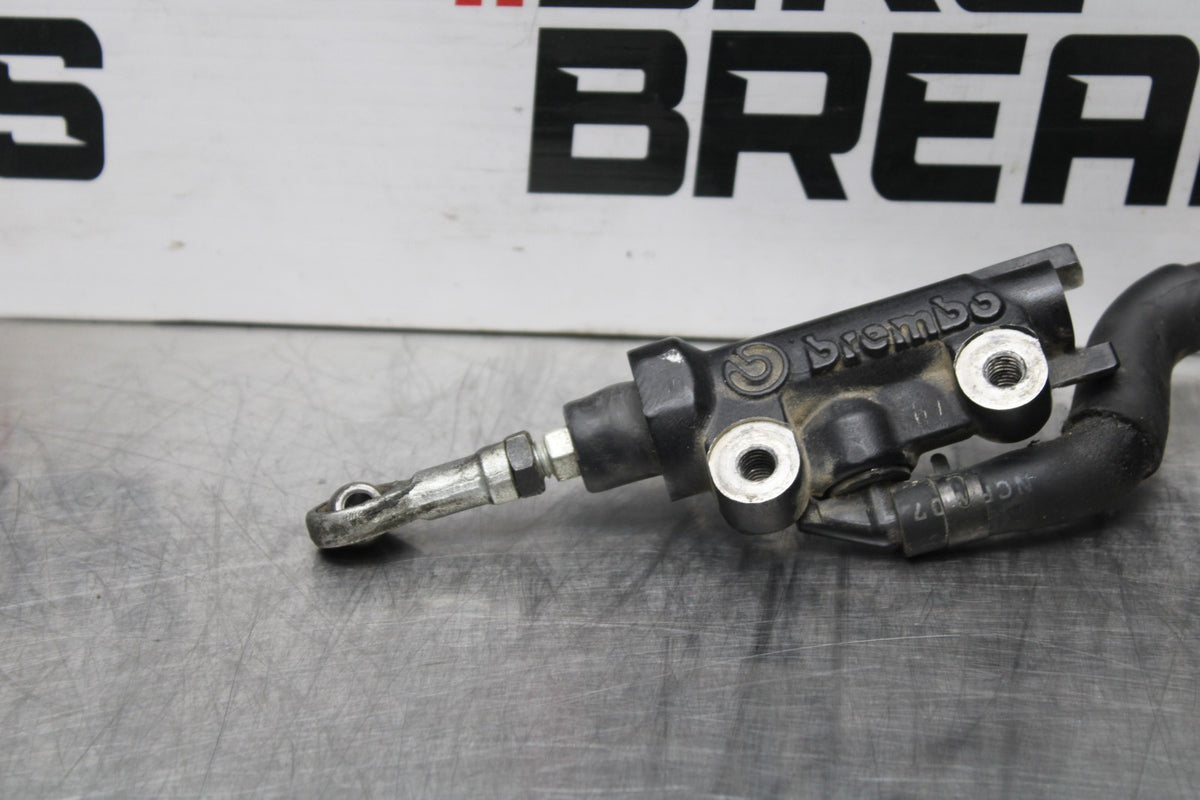 07-08 YAMAHA YZF R1 REAR BACK BRAKE MASTER CYLINDER W RESERVOIR BB771