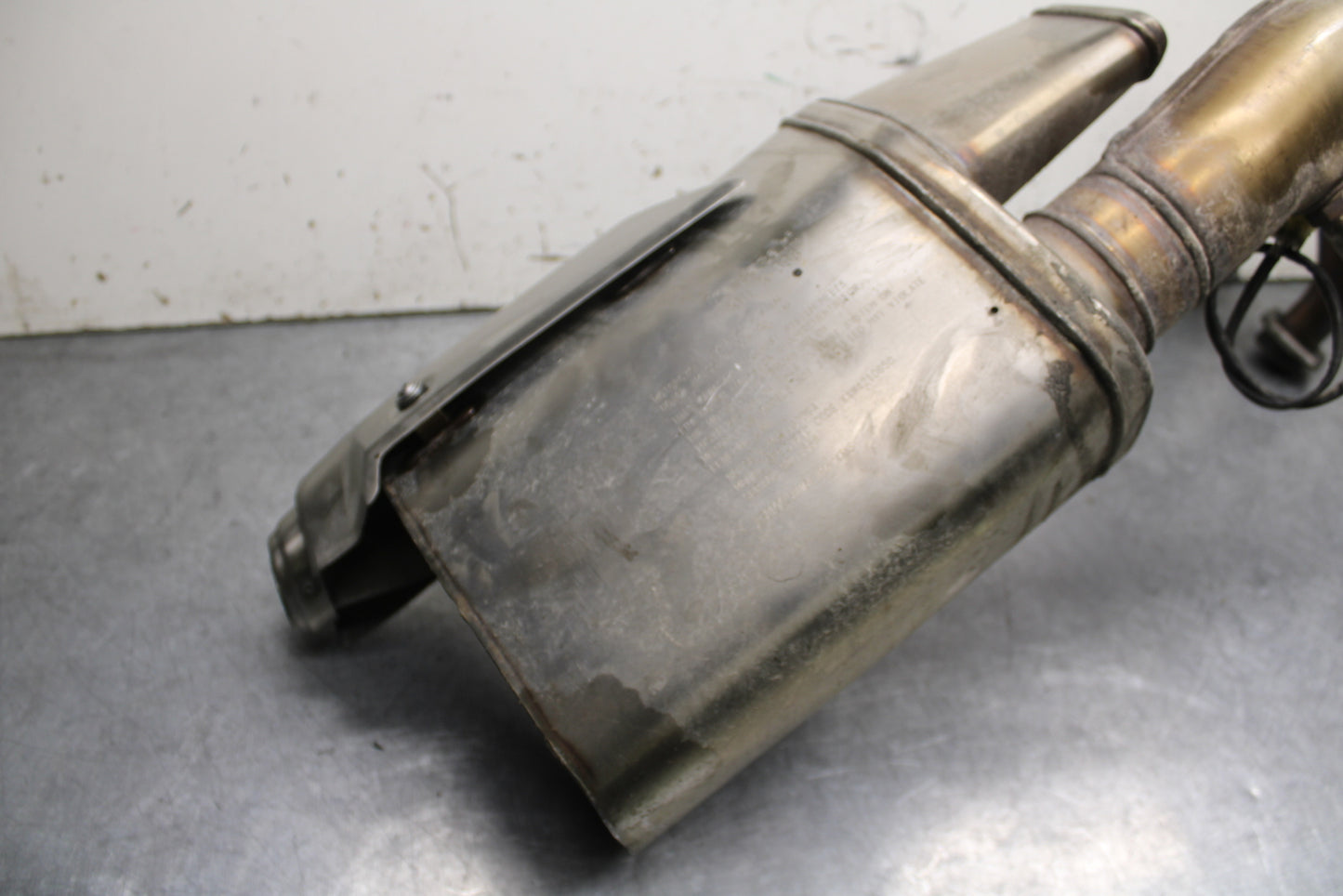 18-24 KAWASAKI NINJA 650 FULL EXHAUST SYSTEM HEADERS PIPE MUFFLER BB725