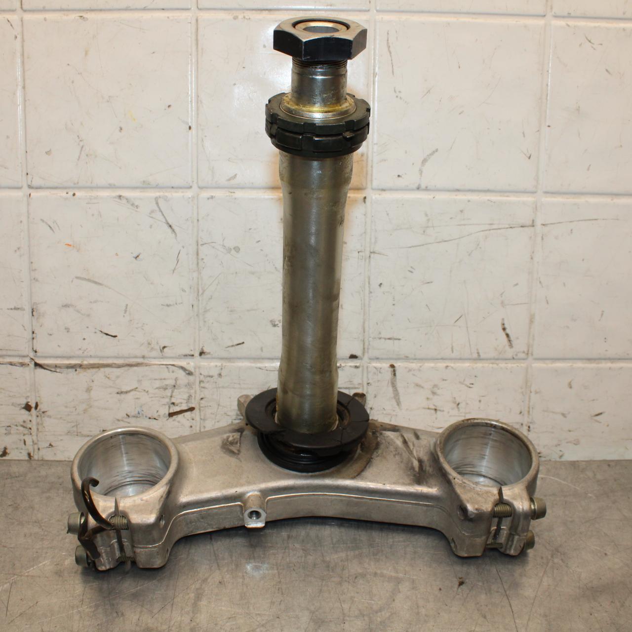 2003 Kawasaki Ninja ZX6RR ZX600K FRONT FORKS CLAMP LOWER TRIPLE TREE STEM BB66