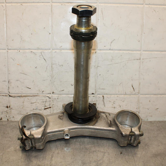 2003 Kawasaki Ninja ZX6RR ZX600K FRONT FORKS CLAMP LOWER TRIPLE TREE STEM BB66