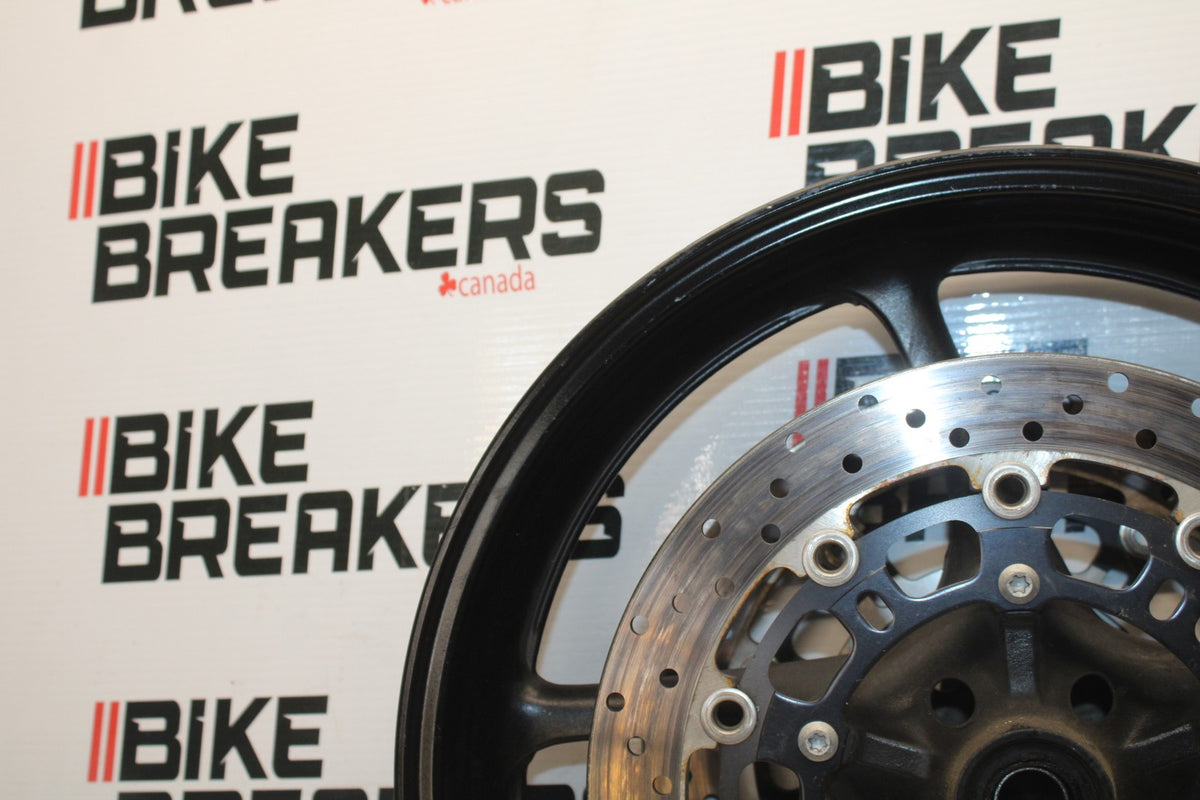 08-16 YAMAHA YZF R6 FRONT WHEEL FRONT RIM & ROTORS BB929