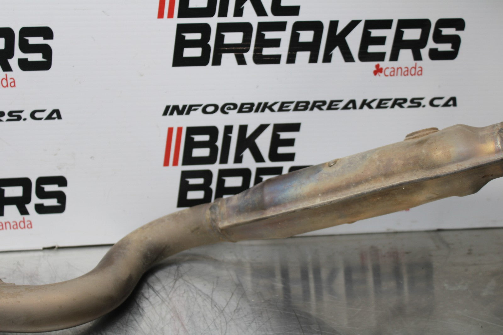 13-17 KAWASAKI NINJA 300 EX300 FULL EXHAUST SYSTEM HEADERS PIPE MUFFLER  BB187