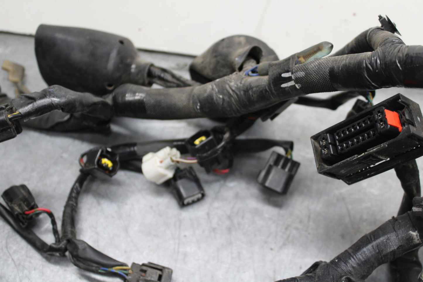 13-18 KAWASAKI NINJA ZX6R MAIN ENGINE WIRING HARNESS MOTOR WIRE LOOM BB118