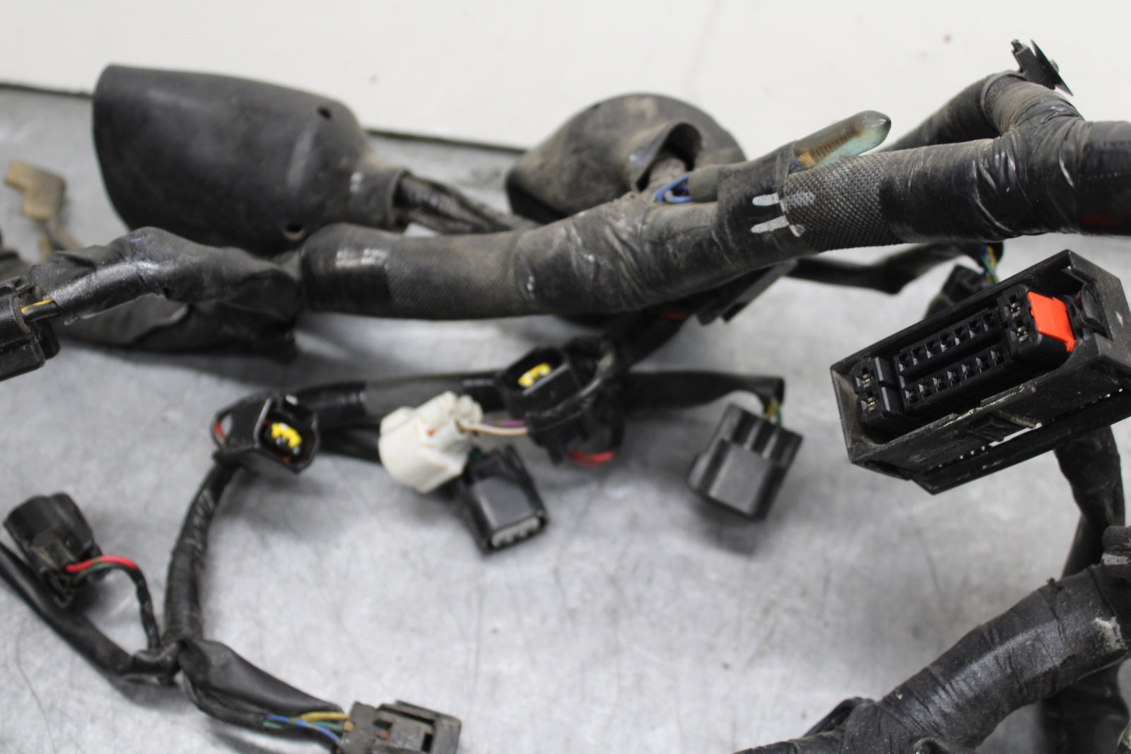 13-18 KAWASAKI NINJA ZX6R MAIN ENGINE WIRING HARNESS MOTOR WIRE LOOM BB118