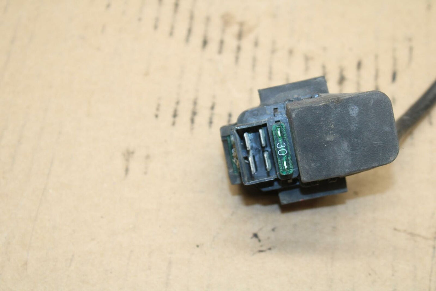 07-08 KAWASAKI NINJA ZX6R ENGINE STARTER RELAY STARTING MOTOR SWITCH BB274b