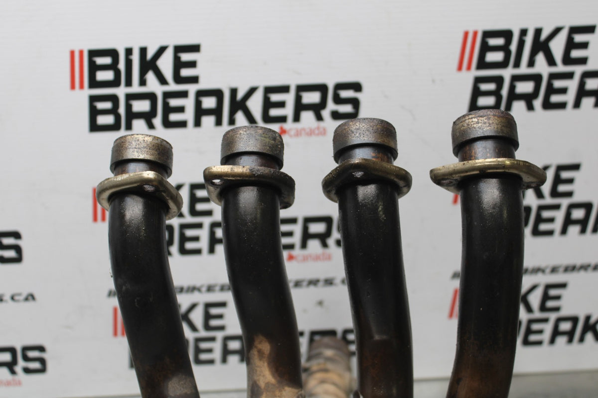 06-07 SUZUKI GSXR600 EXHAUST HEADER PIPES MANIFOLD BB836