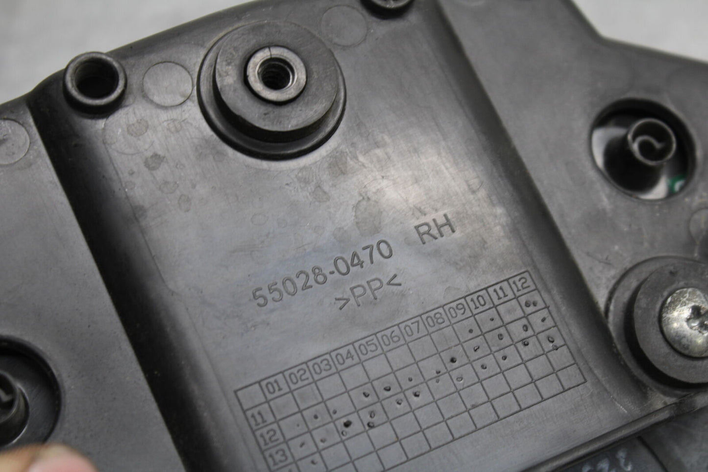 14-15 KAWASAKI NINJA 650 EX650F ABS SPEEDO TACH GAUGES DISPLAY CLUSTER BB741