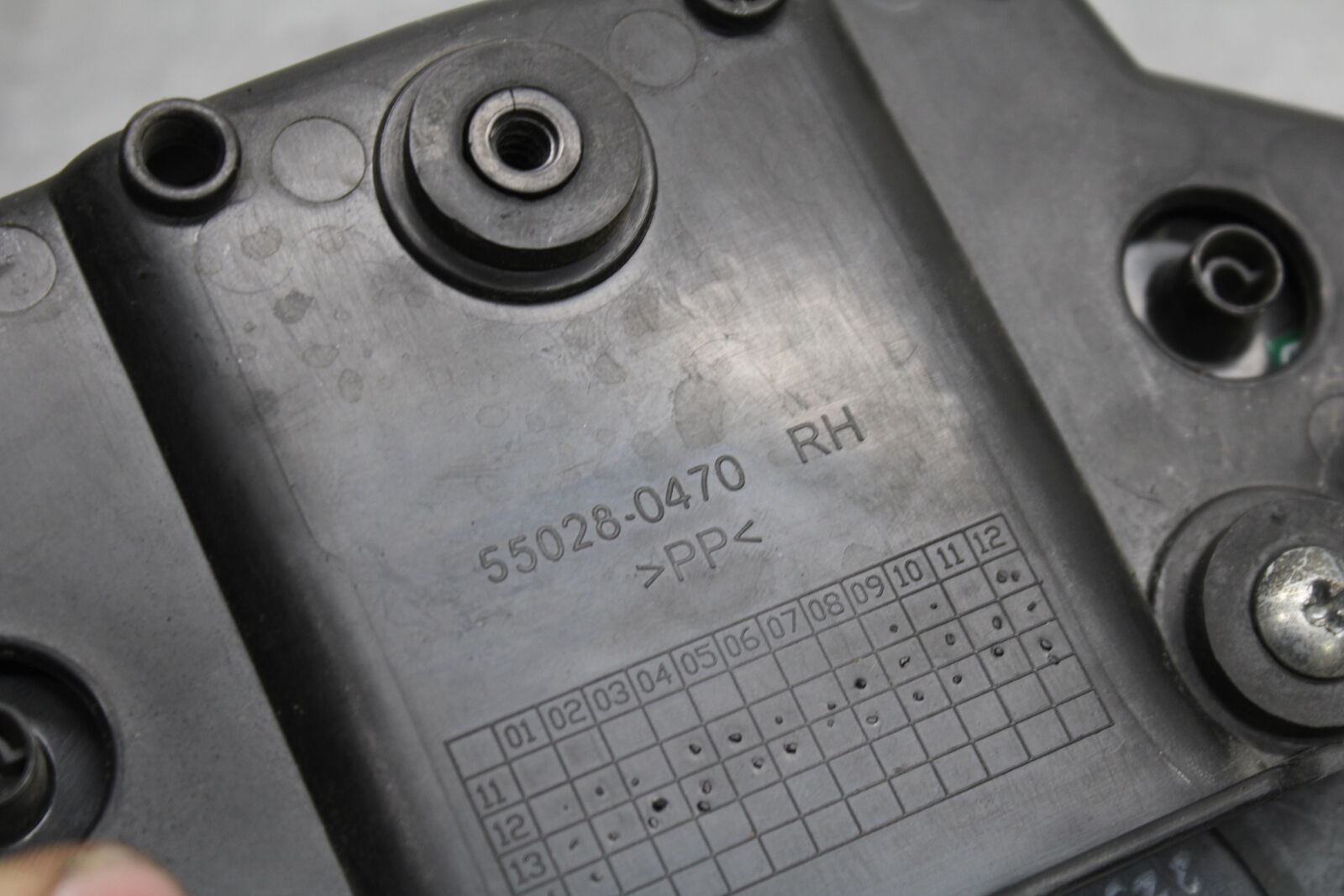 14-15 KAWASAKI NINJA 650 EX650F ABS SPEEDO TACH GAUGES DISPLAY CLUSTER BB741