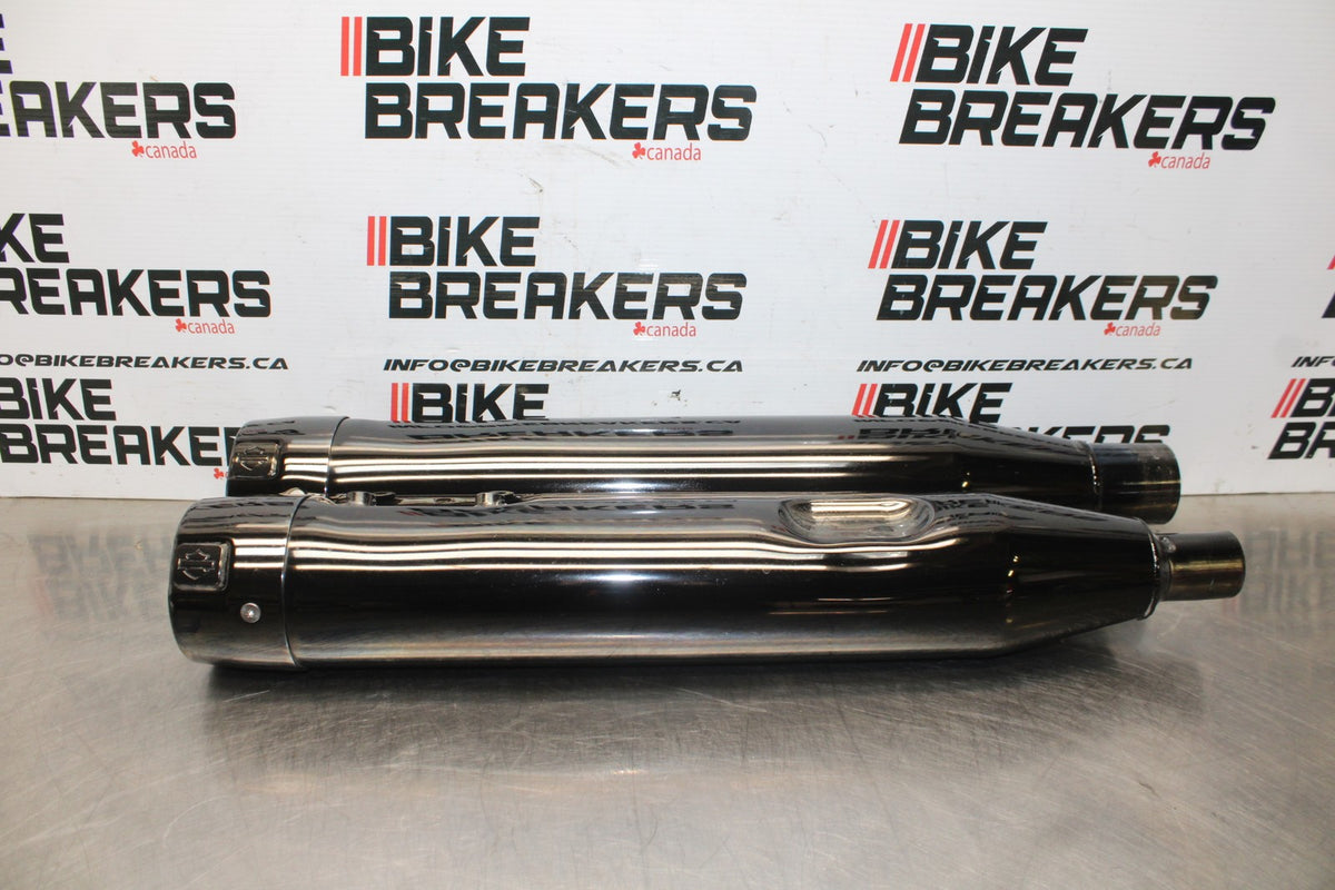 17-25 HARLEY-DAVIDSON 17+ MUFFLER EXHAUST SILENCER PIPES BB839