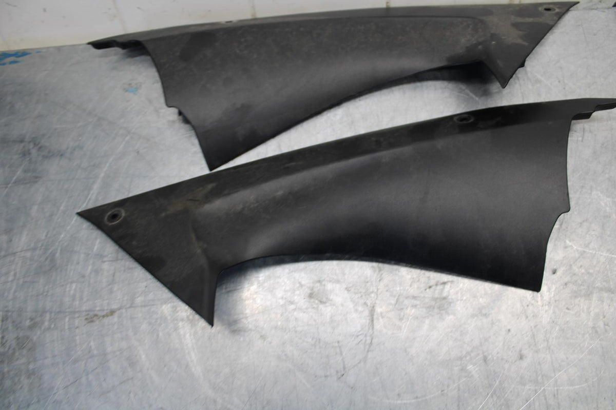 08-16 YAMAHA YZF R6 RIGHT LEFT FRONT DUCT COVERS PANELS COWLS BB436