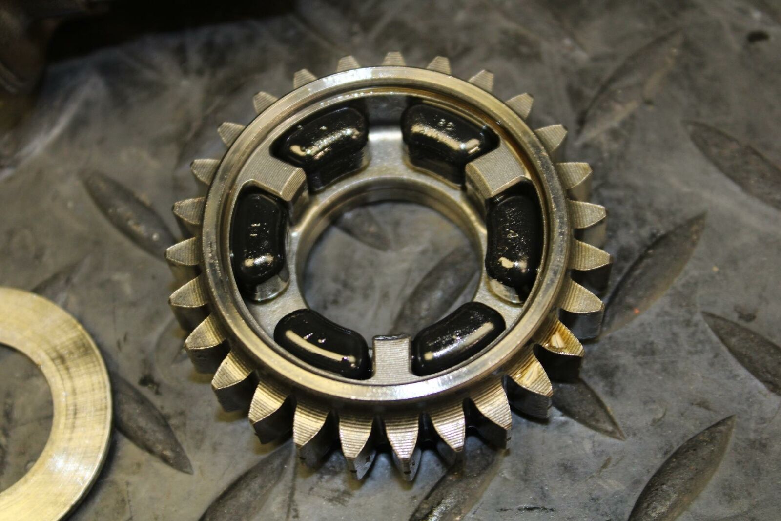 10 SUZUKI GSXR750 ENGINE MOTOR CRANKSHAFT BALANCER GEAR BB190