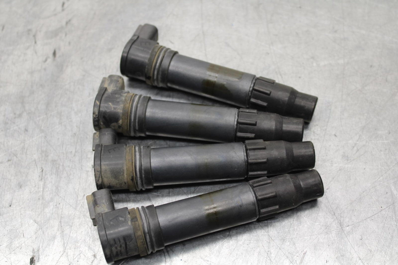 2007 Honda CBR600RR IGNITION COILS COIL SPARK PLUG CAPS 30700-MEE-641 BB596
