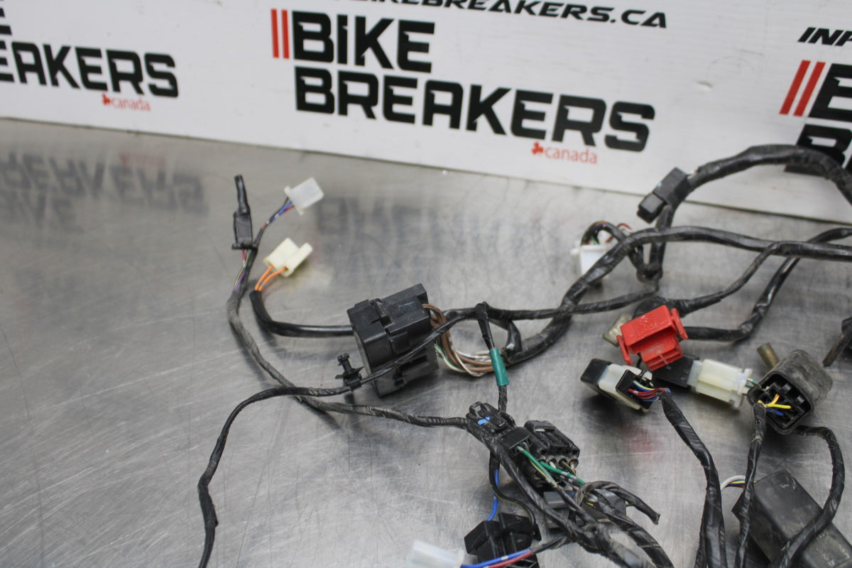 09 KAWASAKI NINJA 250R MAIN ENGINE WIRING HARNESS MOTOR WIRE LOOM BB824
