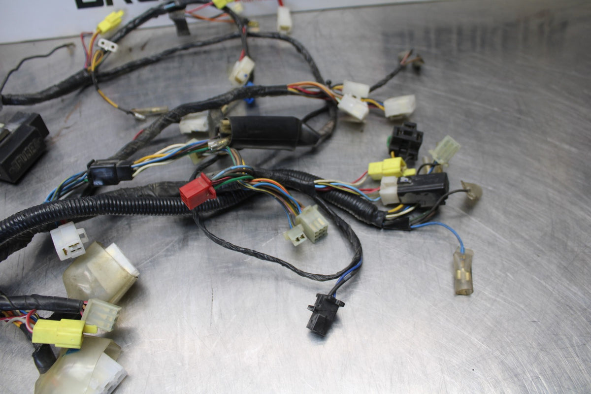 93-07 YAMAHA VMAX 1200 MAIN ENGINE WIRING HARNESS MOTOR WIRE LOOM BB197