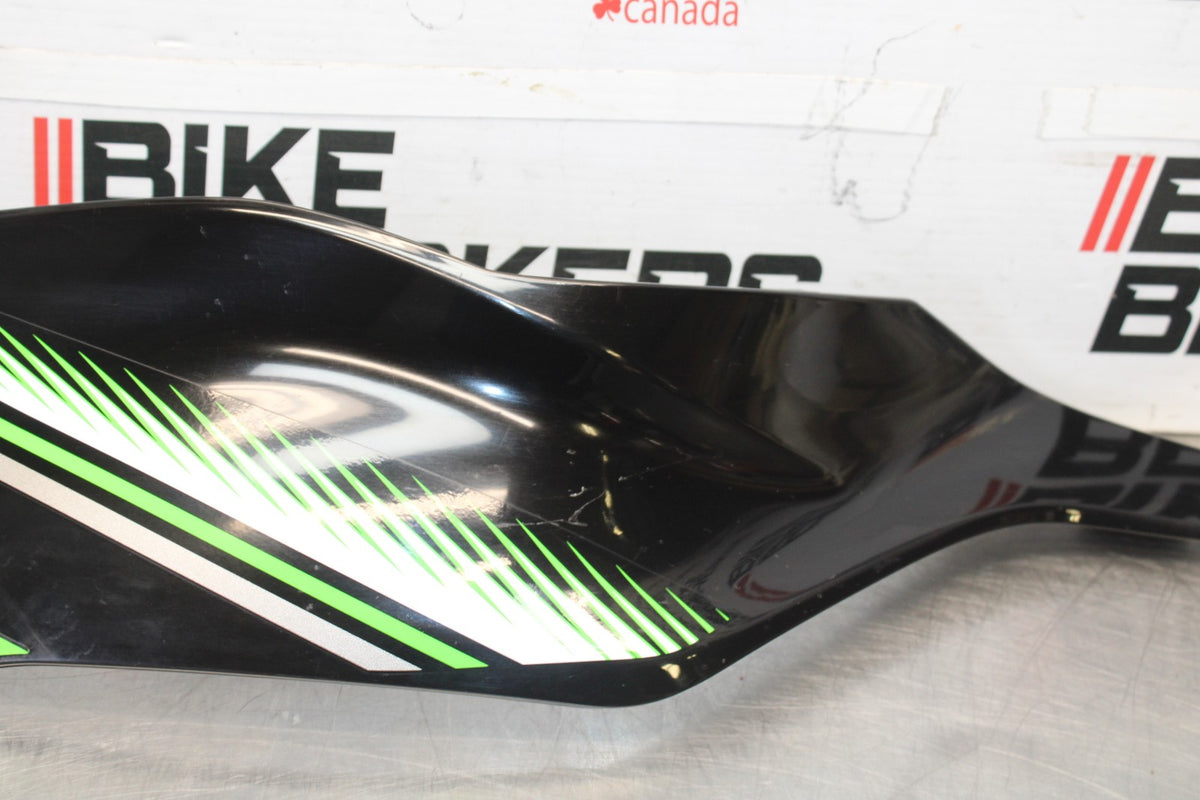 13-18 KAWASAKI NINJA ZX6R RIGHT MID SIDE FAIRING COWL PLASTIC BB908
