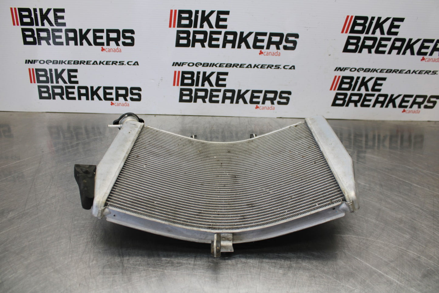 21-23 KAWASAKI NINJA ZX6R ENGINE RADIATOR MOTOR COOLER COOLING RADIATER BB179