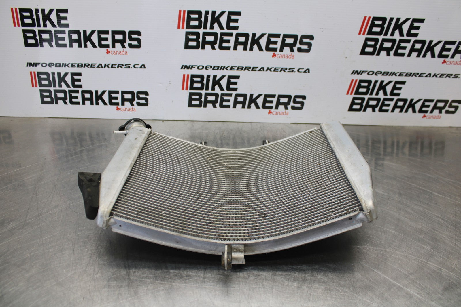 21-23 KAWASAKI NINJA ZX6R ENGINE RADIATOR MOTOR COOLER COOLING RADIATER BB179