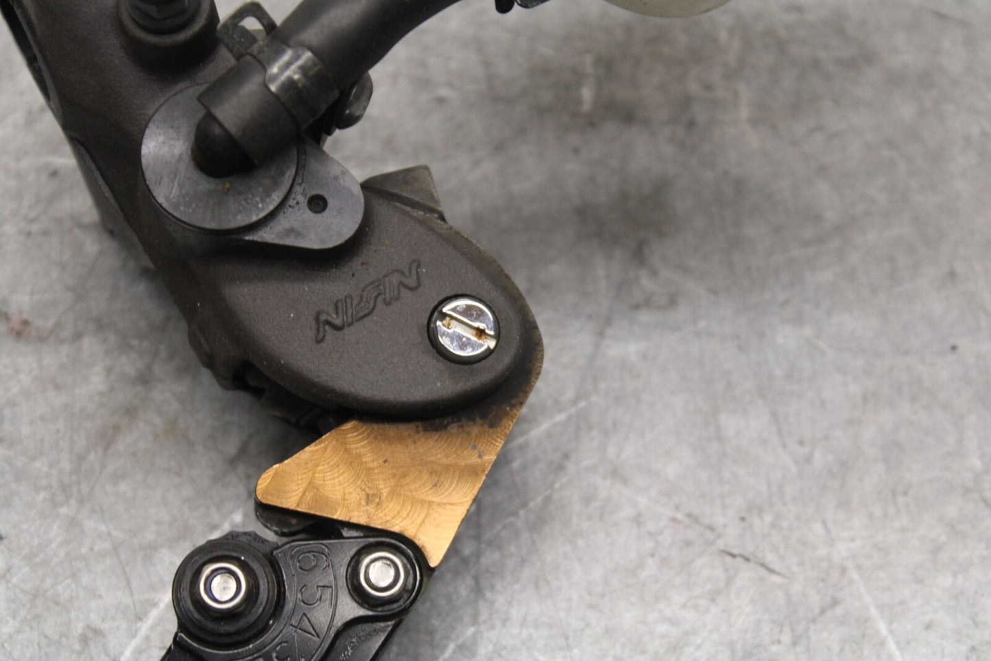 13-18 KAWASAKI NINJA ZX6R FRONT BRAKE MASTER CYLINDER w/ LEVER  BB682