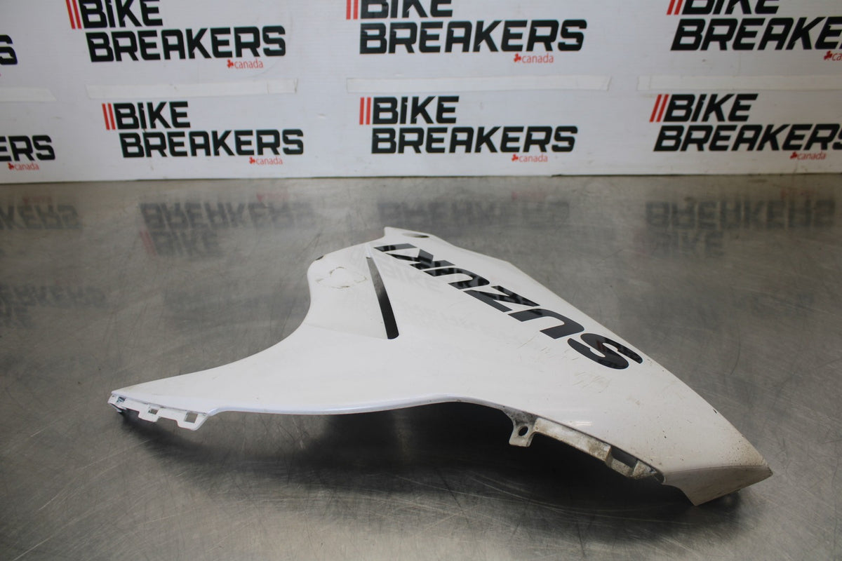 11-26 SUZUKI GSXR750 LEFT LOWER BOTTOM BELLY SIDE FAIRING COWL BB900