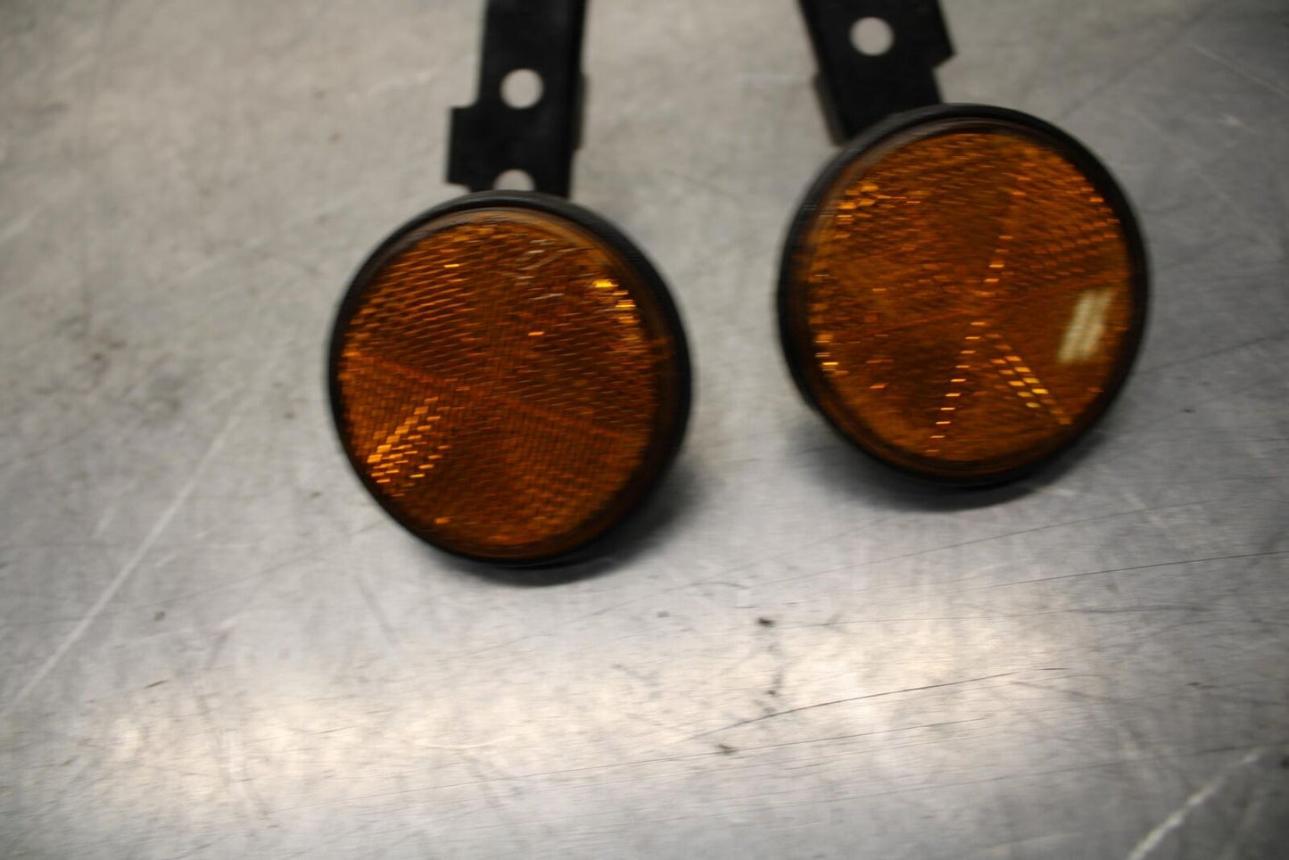 08-09 KAWASAKI NINJA ZX14R FRONT REFLECTORS REFLECTOR SET PAIR BB73