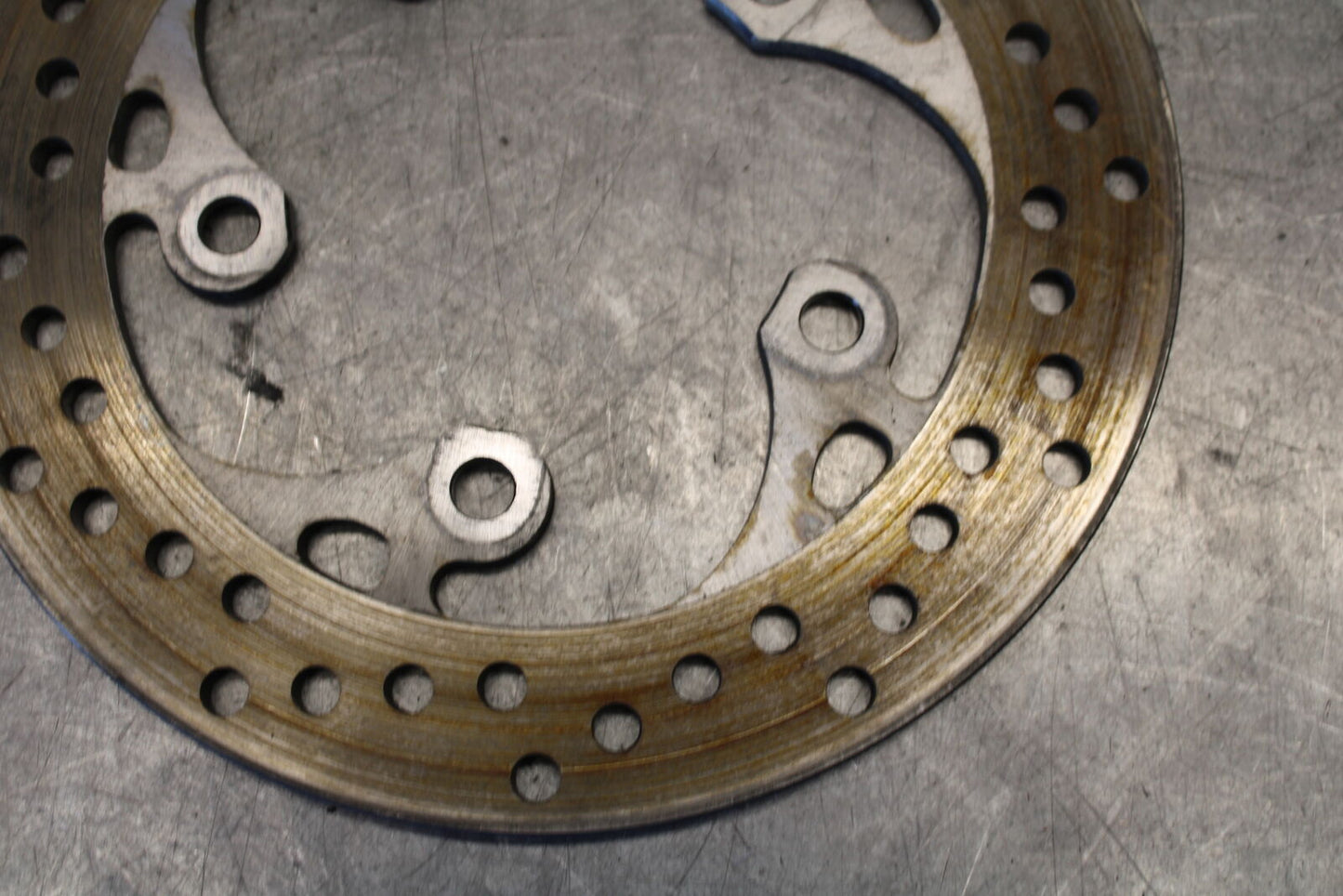 11-24 SUZUKI GSXR750 REAR ROTOR BACK BRAKE DISC BB687