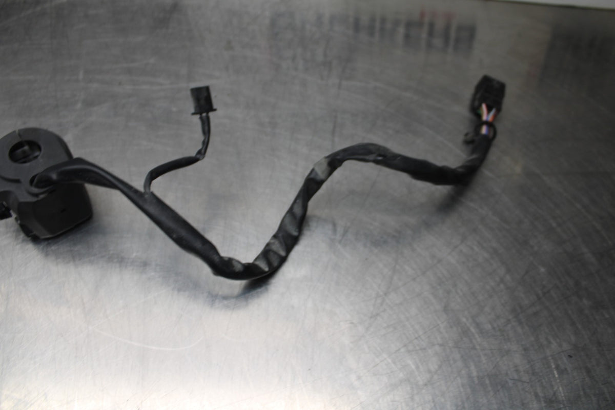 07-08 KAWASAKI NINJA ZX6R LEFT CLIP ON HANDLE HORN SIGNALS SWITCH SWITCHES BB855