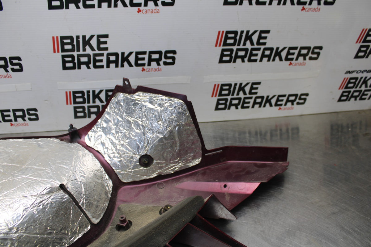 09 KAWASAKI CONCOURS 14 ZG1400B LEFT MID SIDE FAIRING COWL BB875