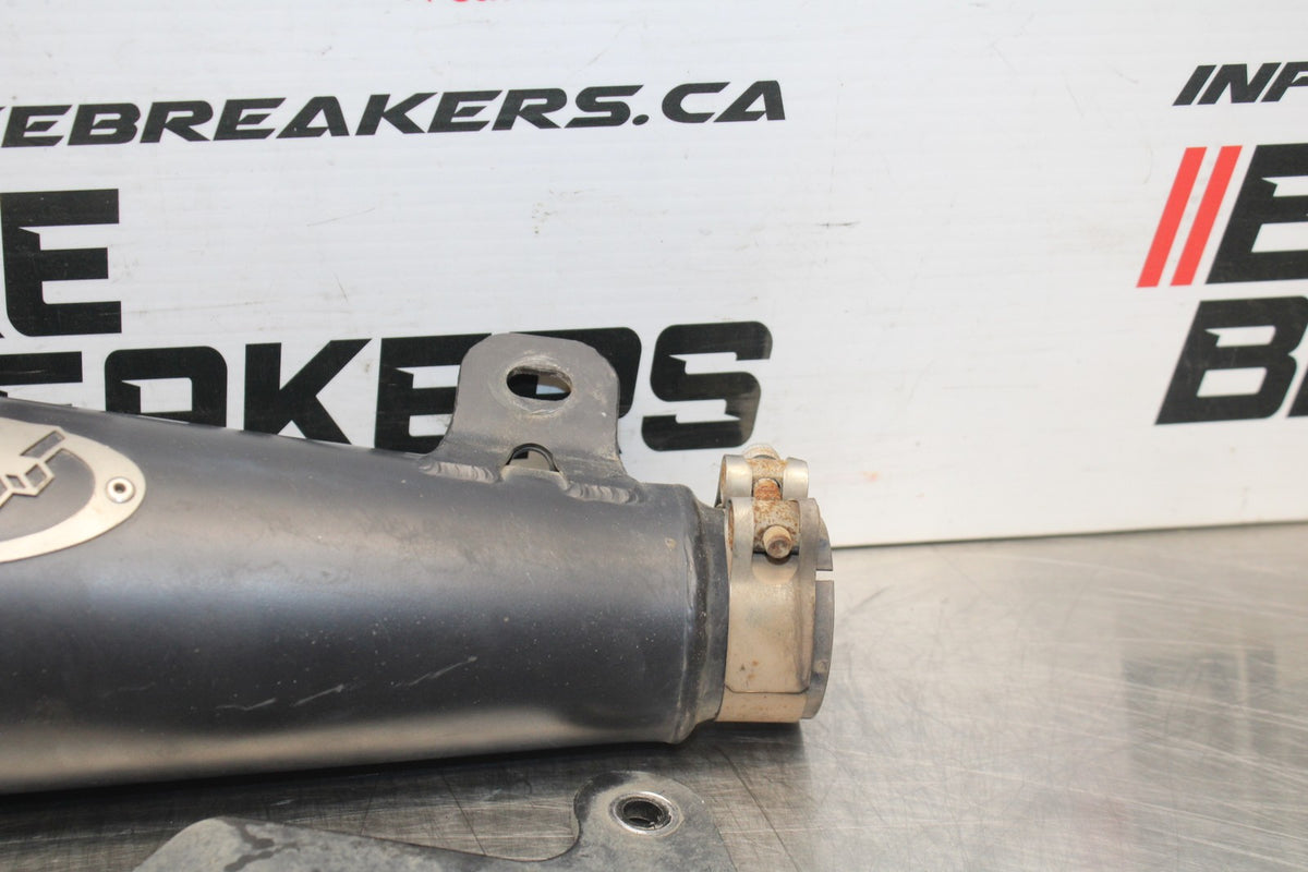 08-10 SUZUKI GSXR 600 M4 EXHAUST PIPE MUFFLER SLIP ON CAN SILENCER BB803
