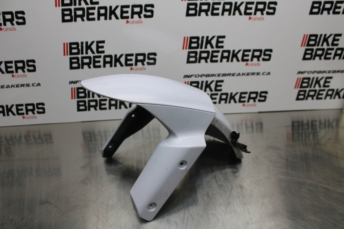 13-18 KAWASAKI NINJA ZX6R FRONT WHEEL FENDER COWL FAIRING BB143