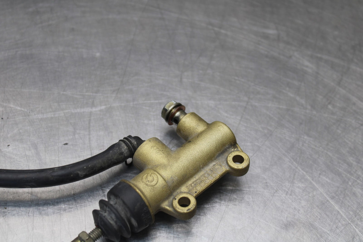 05 DUCATI SUPERSPORT 800 REAR BACK BRAKE MASTER CYLINDER W RESERVOIR BB913