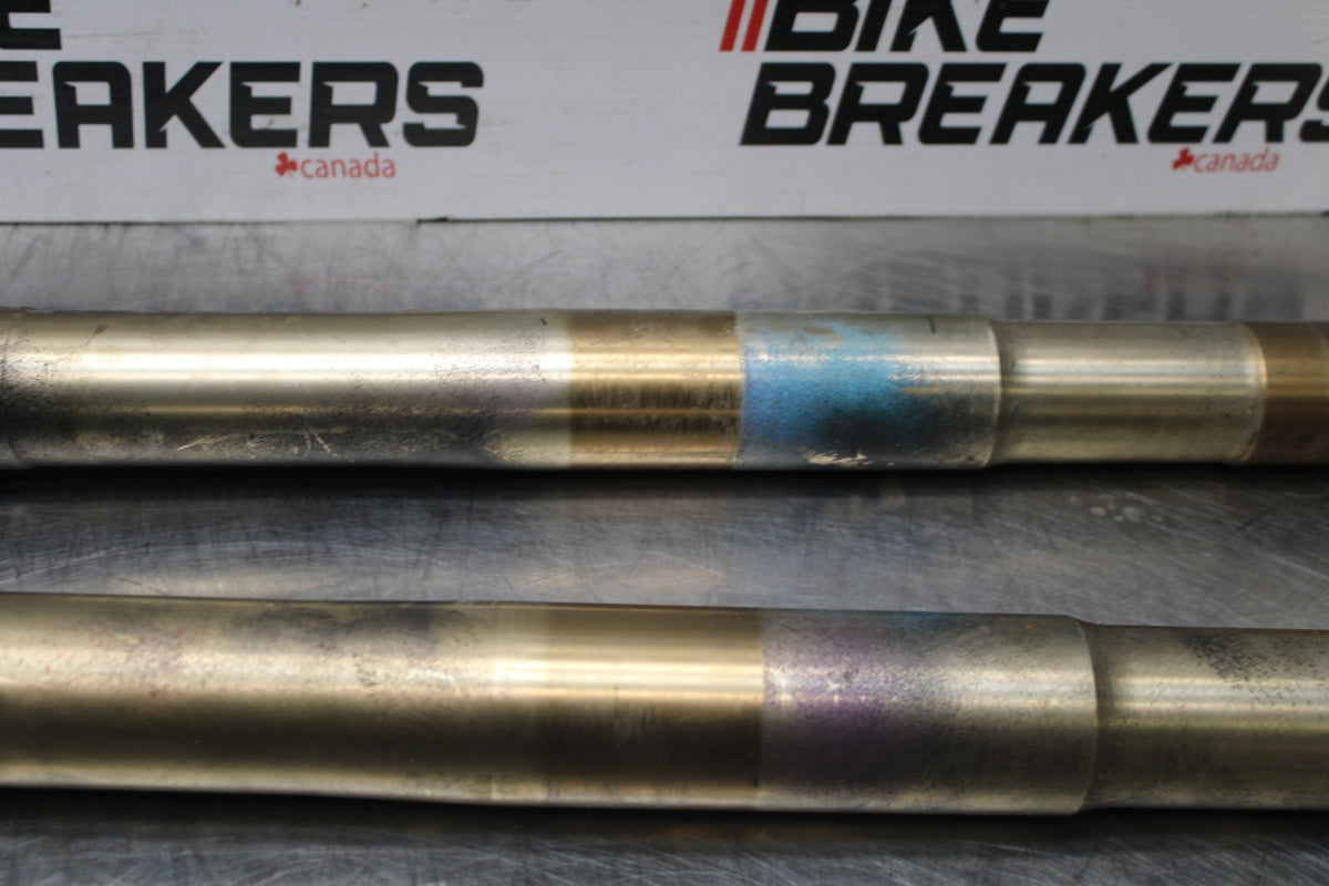 06-07 SUZUKI GSXR600 FRONT FORKS SHOCK SUSPENSION SET PAIR BB836