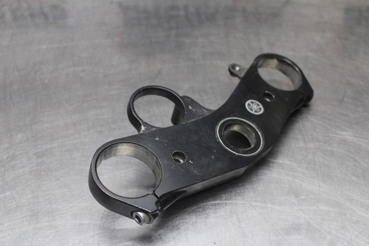 08-16 YAMAHA YZF R6 FORKS UPPER TRIPLE TREE CLAMP BB929