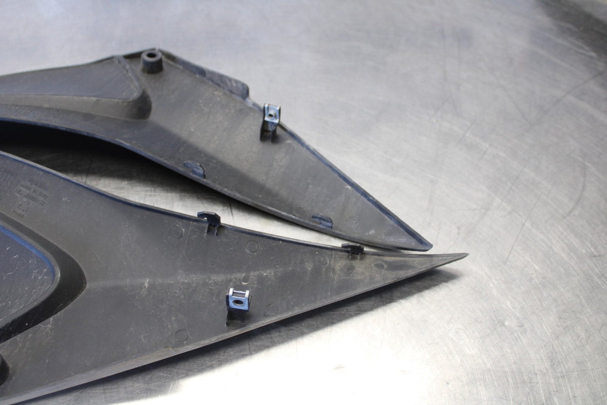 24 APRILIA TUONO V4 1100 FACTORY ABS RIGHT LEFT GAS FUEL TANK PANEL COVERS BB887