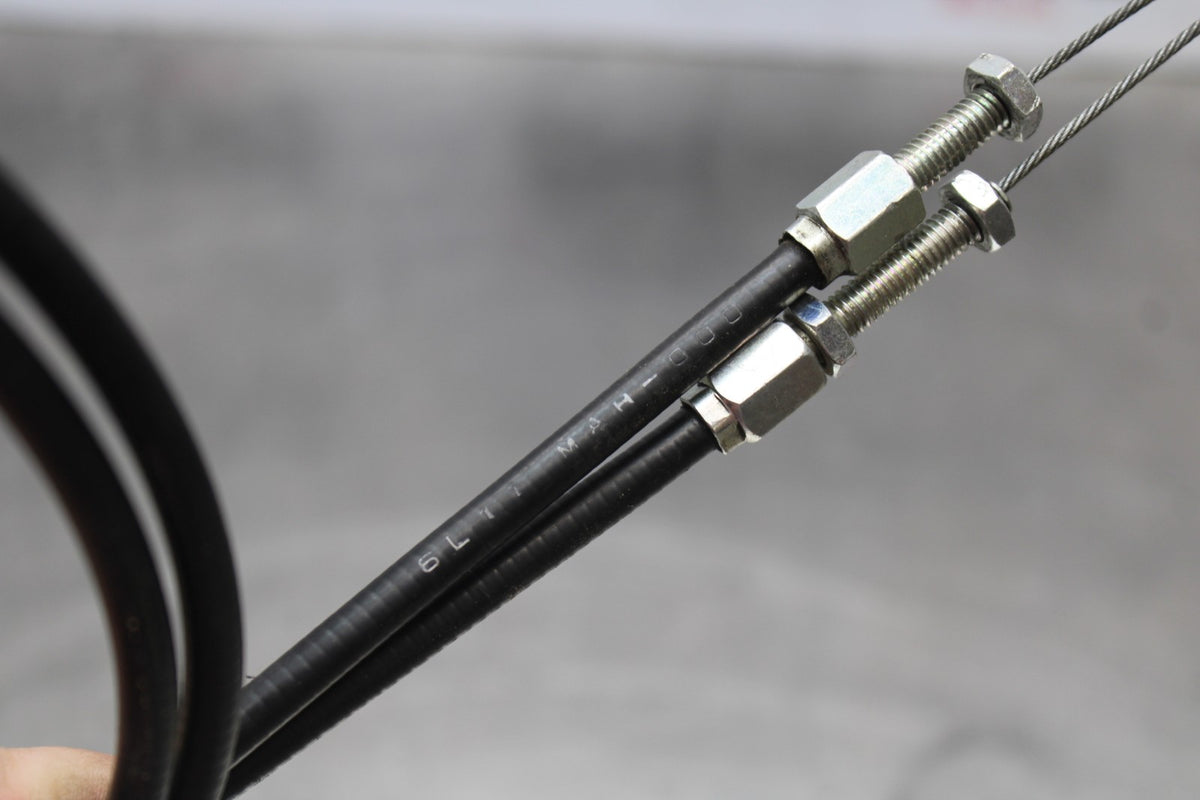 07 HONDA SHADOW SPIRIT 1100 THROTTLE CABLES LINES BB561