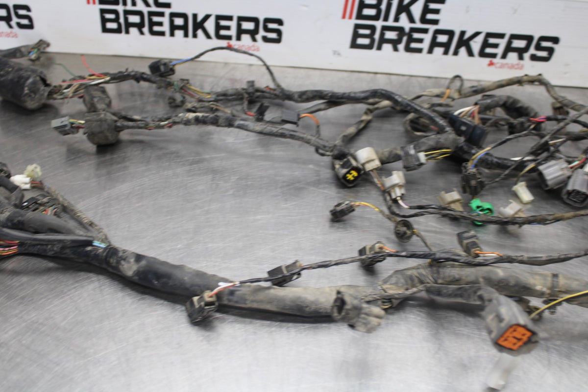 08 KAWASAKI ZX6R MAIN ENGINE WIRING HARNESS MOTOR WIRE LOOM BB896