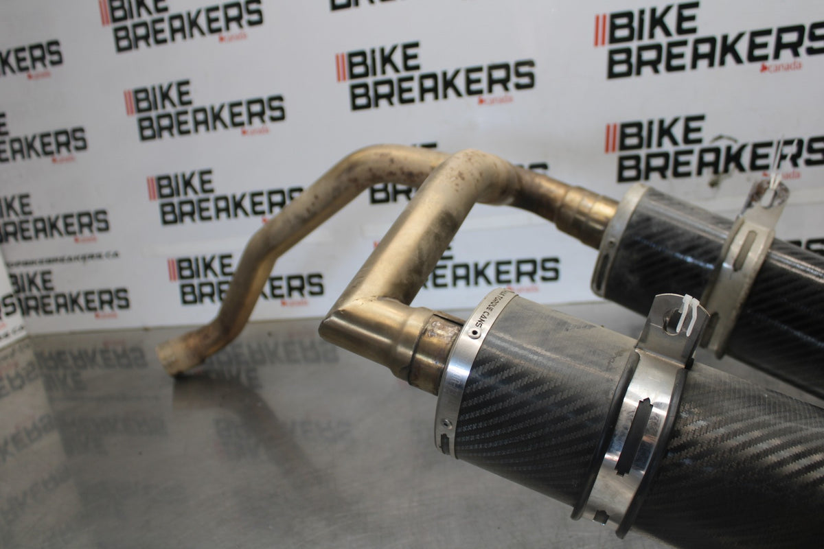 06-07 HONDA INTERCEPTOR 800 VFR800 EXHAUST MUFFLER SLIP ON CAN SILENCER BB917