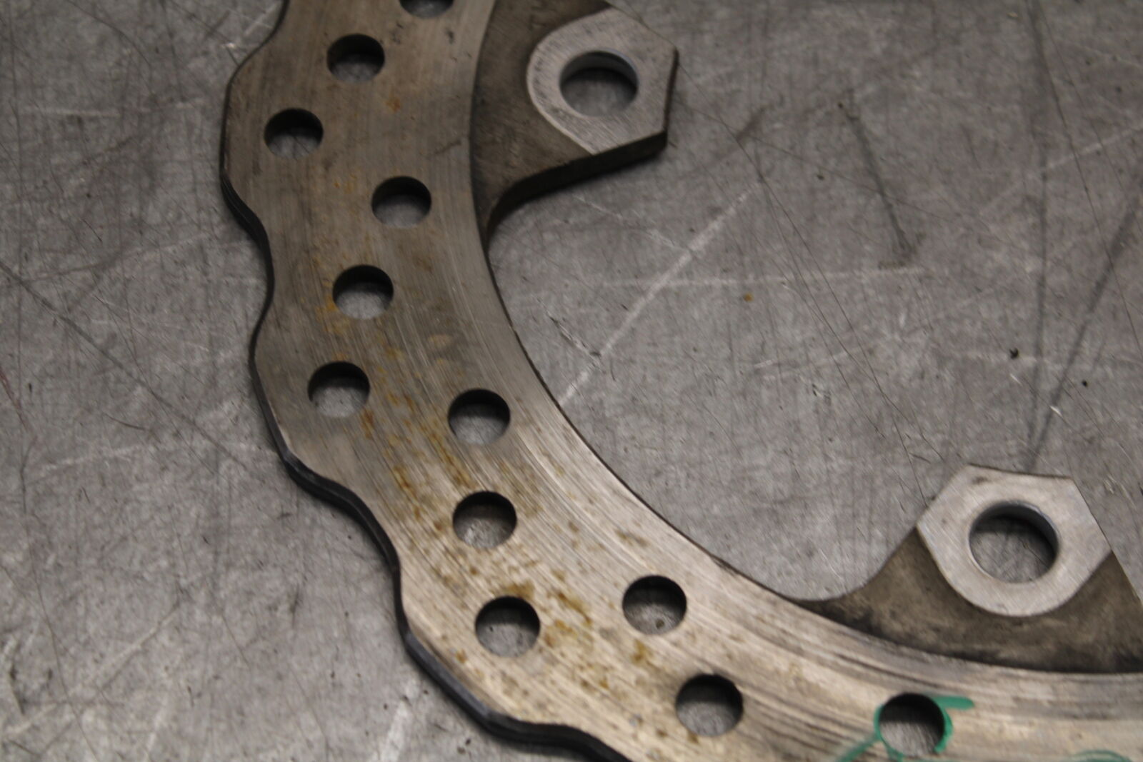 13-18 KAWASAKI NINJA ZX6R REAR ROTOR BACK BRAKE DISC  BB682