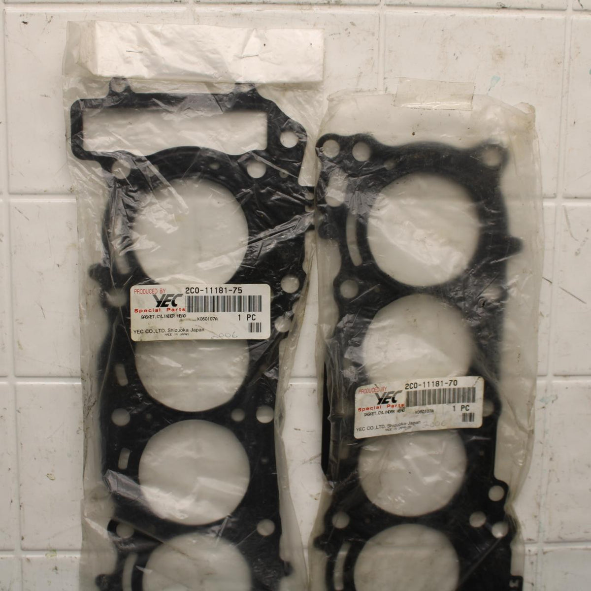 2007 Yamaha YZF R6S YAMAHA OEM NEW HEAD GASKETS BB594