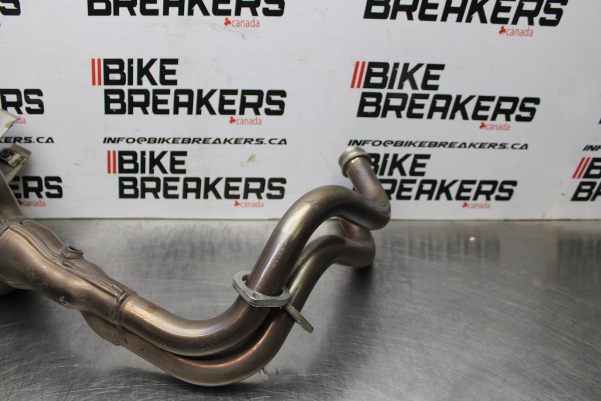 14-17 YAMAHA FZ07 FULL EXHAUST SYSTEM HEADERS PIPE MUFFLER BB843