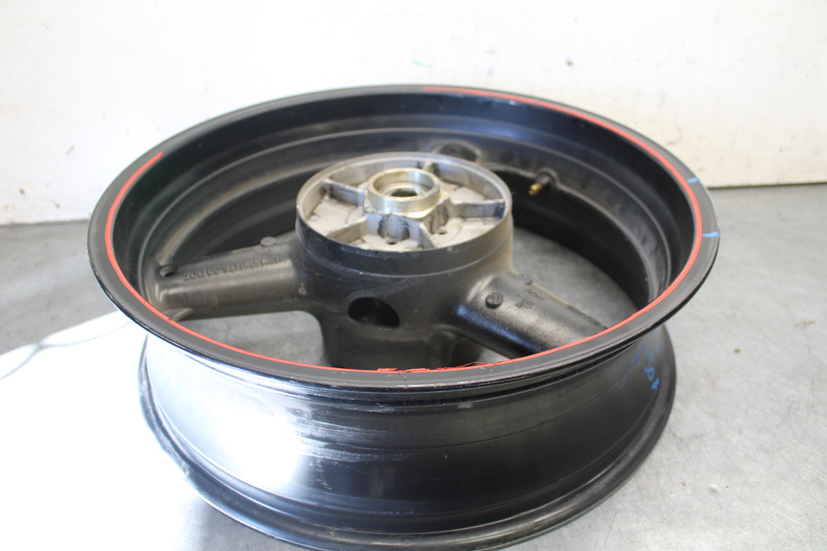 07-12 SUZUKI BANDIT 650F REAR WHEEL BACK RIM BB384