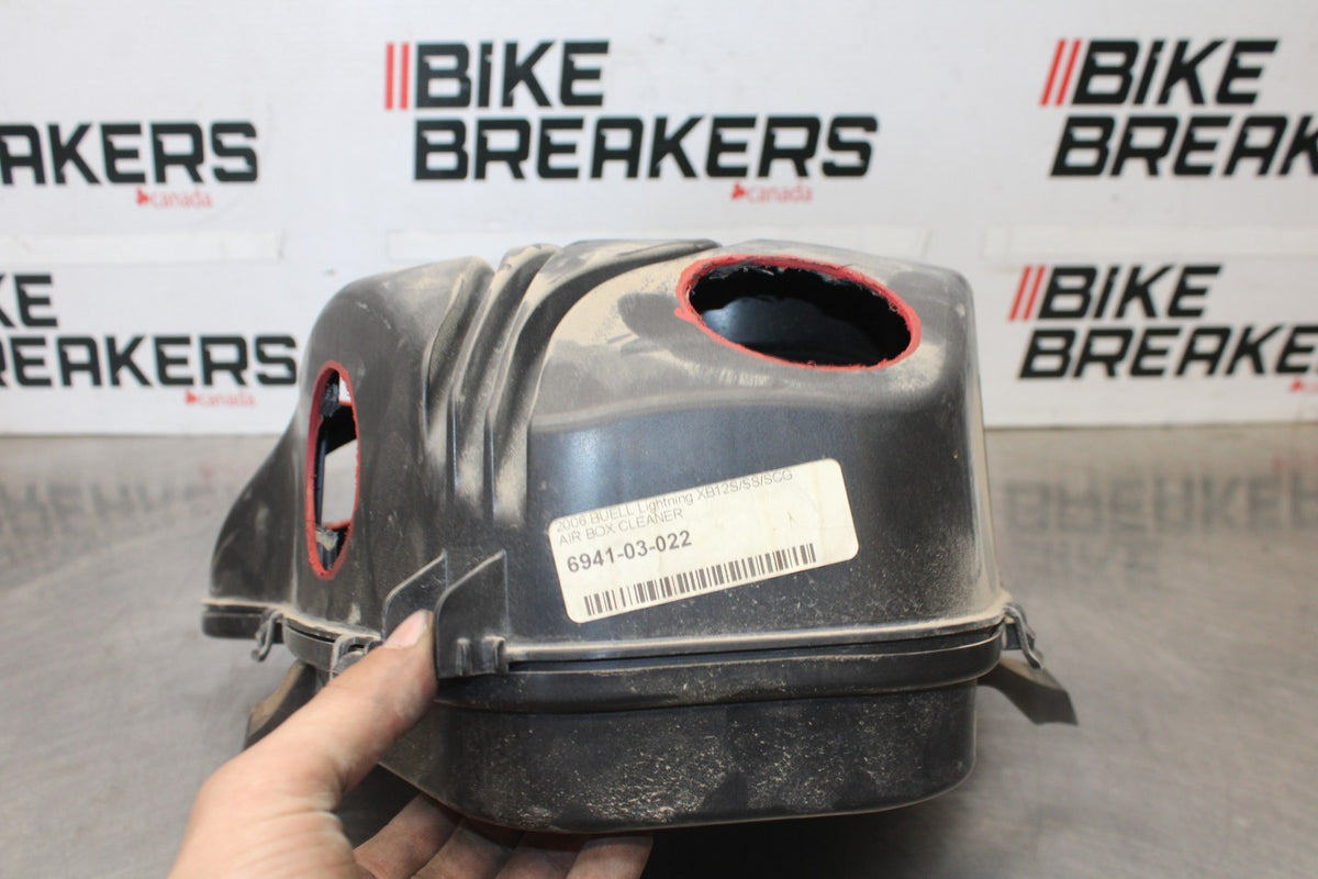 04 BUELL FIREBOLT XB12R AIRBOX AIR INTAKE FILTER BOX BB903