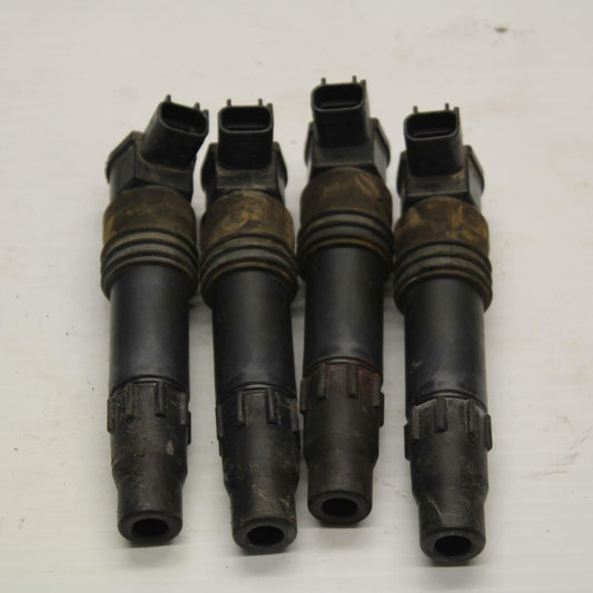 08 SUZUKI GSXR1000 IGNITION COILS COIL SPARK PLUG CAPS 33410-35F10 BB263