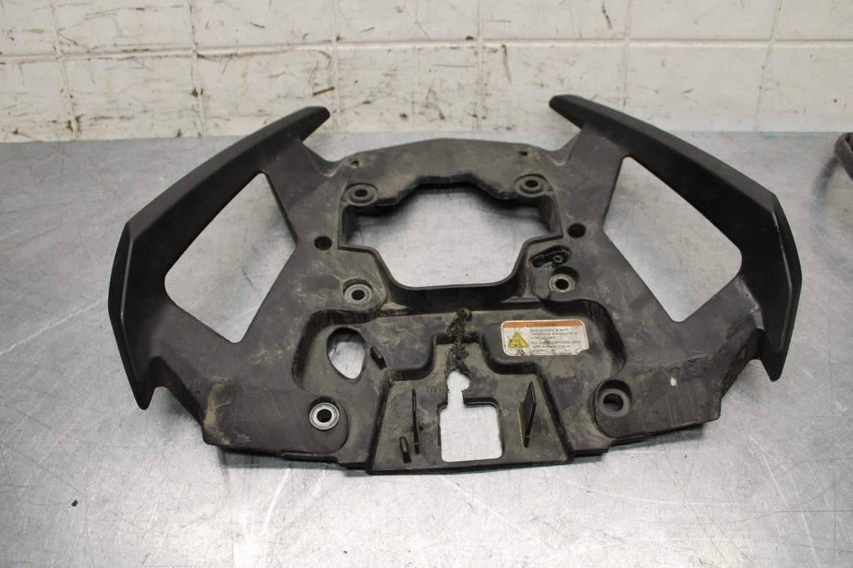 2008 Aprilia Shiver 750 SL750 PASSENGER REAR SEAT GRAB BAR HANDLE SET BB551